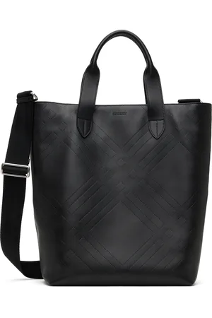 Burberry Embossed Check Tote