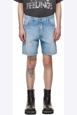 Dsquared2 Blue Marine Denim Shorts