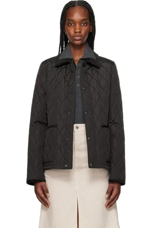 Burberry Brown Quilted Nylon Jacket