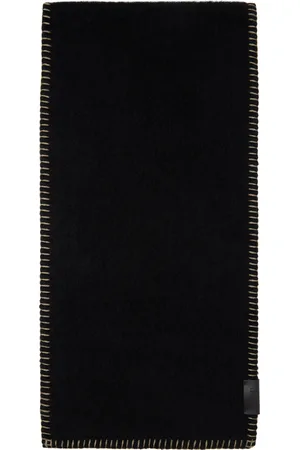 LEMAIRE Black Cocotte Fluffy Scarf