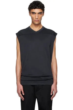 NANAMÍCA Navy Rayon Cotton N/S Tank Top