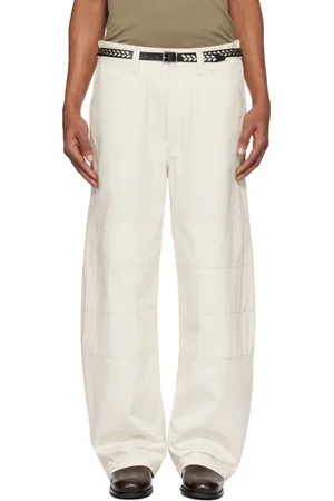 LEMAIRE Off-White Big Work Trousers