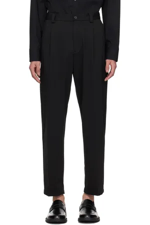 HUGO BOSS Black Tapered Trousers