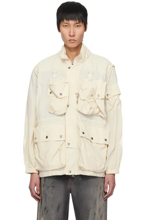 YOKE Beige Multi Pocket Jacket