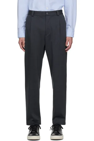 HUGO BOSS Navy Tapered Trousers