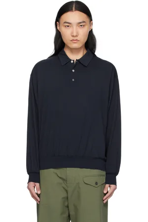 NANAMÍCA Wool Long Sleeve Polo