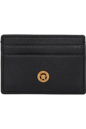 VERSACE Black Medusa Biggie Card Holder