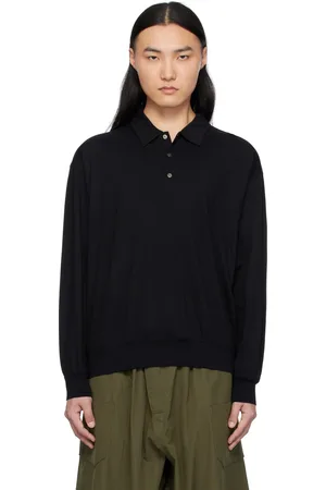 NANAMÍCA Wool Long Sleeve Polo