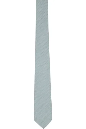 OUR LEGACY Blue Striped Tie