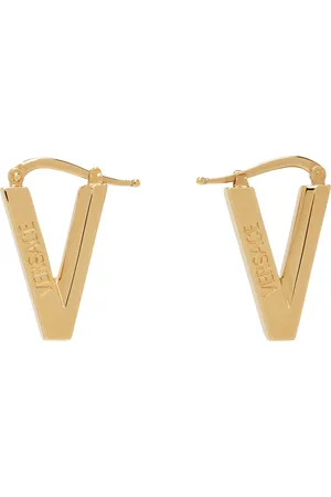 VERSACE Gold V2025 Chain Earrings