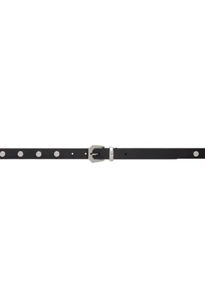 VERSACE Black Medusa Heritage Leather Belt
