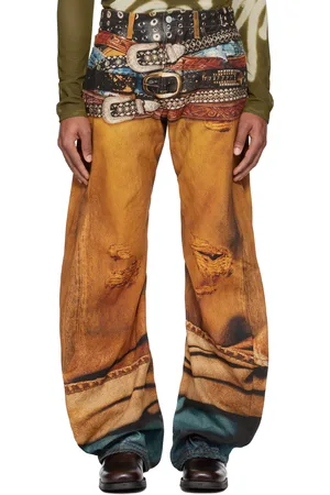 Acne Studios Orange Loose Fit 2006M Jeans