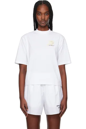 OFF-WHITE White Roses Arrows Boxy T-shirt