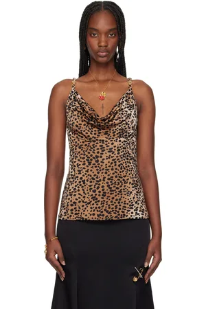 VERSACE Brown & Black Medusa 