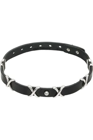 OUR LEGACY Black 2 CM Leather Choker