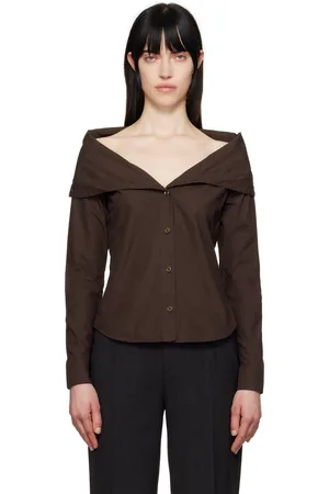 OUR LEGACY Brown Kaonashi Shirt