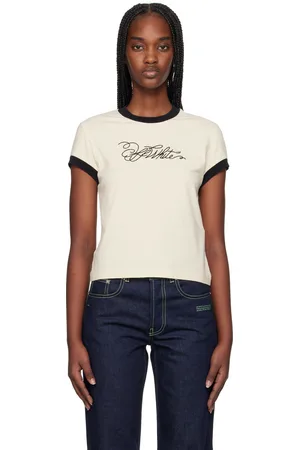 OFF-WHITE Script Fitted T-shirt