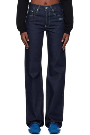 OFF-WHITE Navy Susy Jeans