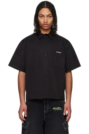 OFF-WHITE Black Bookish Summer Shirt