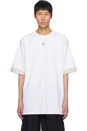VERSACE White Swim T-shirt