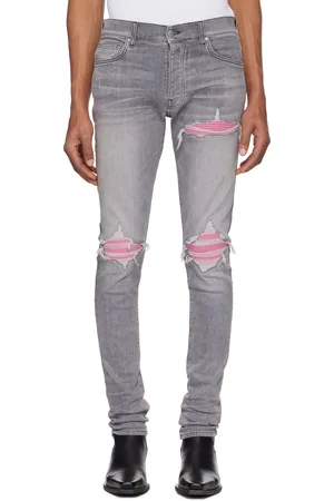 AMIRI Gray Ultrasuede MX1 Jeans