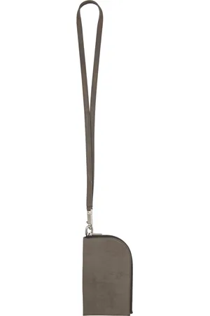 Rick Owens Gray Hollywood Neckwallet