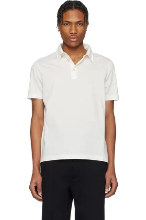 Moncler White Archivio SS Polo