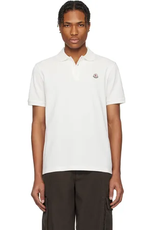 Moncler White Archivio SS Polo
