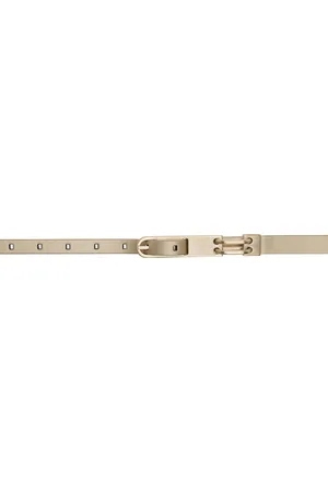 Rick Owens Gold Spalla Tongue Belt