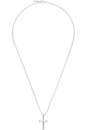 EMANUELE BICOCCHI SSENSE Exclusive Polished Cross Necklace