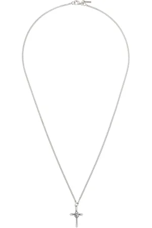EMANUELE BICOCCHI SSENSE Exclusive Mini Cross Necklace
