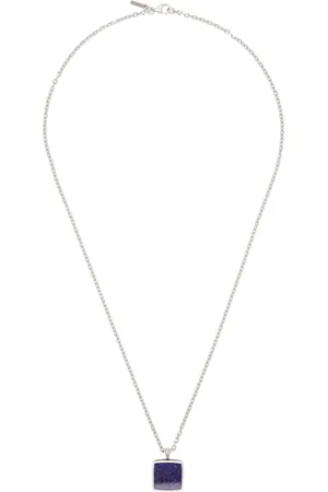EMANUELE BICOCCHI Square Lapis Amulet Necklace