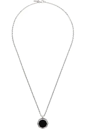 EMANUELE BICOCCHI Octagon Onyx Amulet Necklace