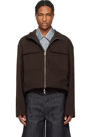 Jil Sander Brown Sportswear 006 Jacket