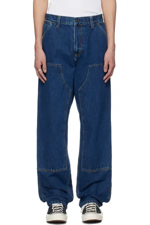 Carhartt Blue Double Knee Jeans