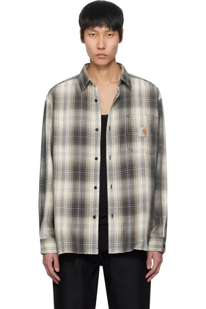 Carhartt Beige Blanton Check Shirt