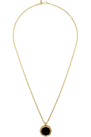 EMANUELE BICOCCHI Octagon Onyx Amulet Necklace