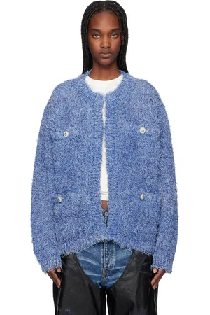 DOUBLET Tweed Knit Cardigan