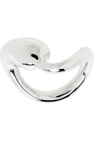 Maria Black Silver Splash Ring