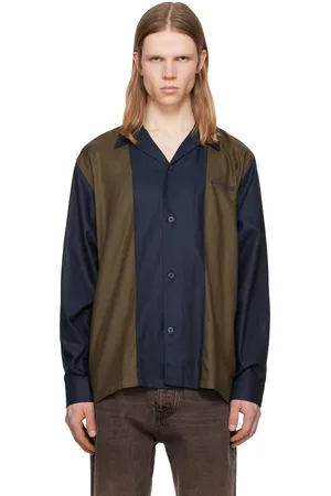 Carhartt Navy & Brown Delaney Shirt