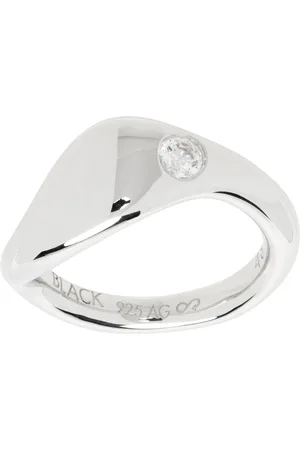 Maria Black Silver Dolphin Ring