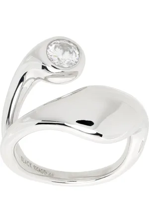 Maria Black Silver Mermaid Ring