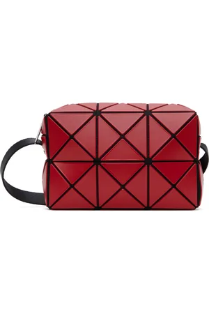 Issey Miyake Red Cuboid Bag