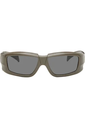 Rick Owens Gray Hollywood Rick Sunglasses