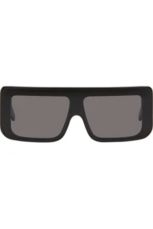Rick Owens Black Hollywood Documenta Sunglasses