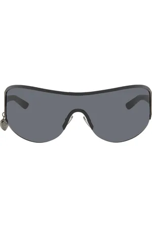 Acne Studios Black Metal Frame Sunglasses