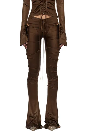 KNWLS Brown Cu Trousers