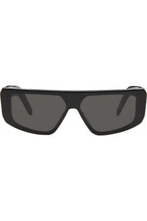 Rick Owens Black Hollywood Performa Sunglasses