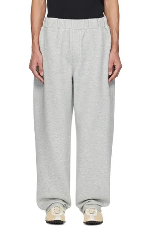 Recto Gray Wide Banding Loose Fit Sweatpants