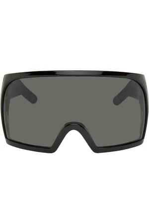 Rick Owens Black Hollywood Kriester Sunglasses